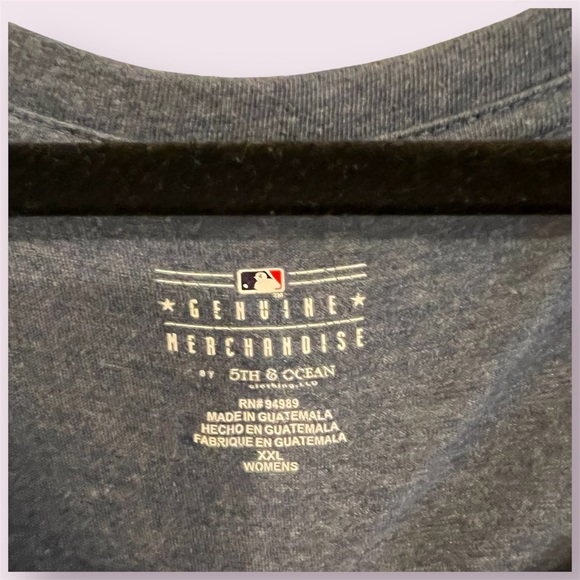 Atlanta Braves XXL Official Merchandise Blue Short Sleeve Tee - Picture 3 of 3